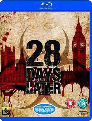Blu-ray 28 Days Later (afbeelding kan afwijken van de daadwerkelijke Blu-ray hoes)