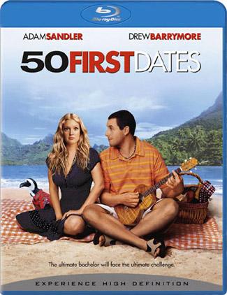 Blu-ray 50 First Dates (afbeelding kan afwijken van de daadwerkelijke Blu-ray hoes)
