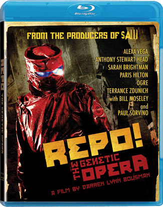 Blu-ray Repo! The Genetic Opera (afbeelding kan afwijken van de daadwerkelijke Blu-ray hoes)