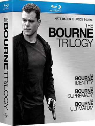 Blu-ray The Bourne Trilogy (afbeelding kan afwijken van de daadwerkelijke Blu-ray hoes)